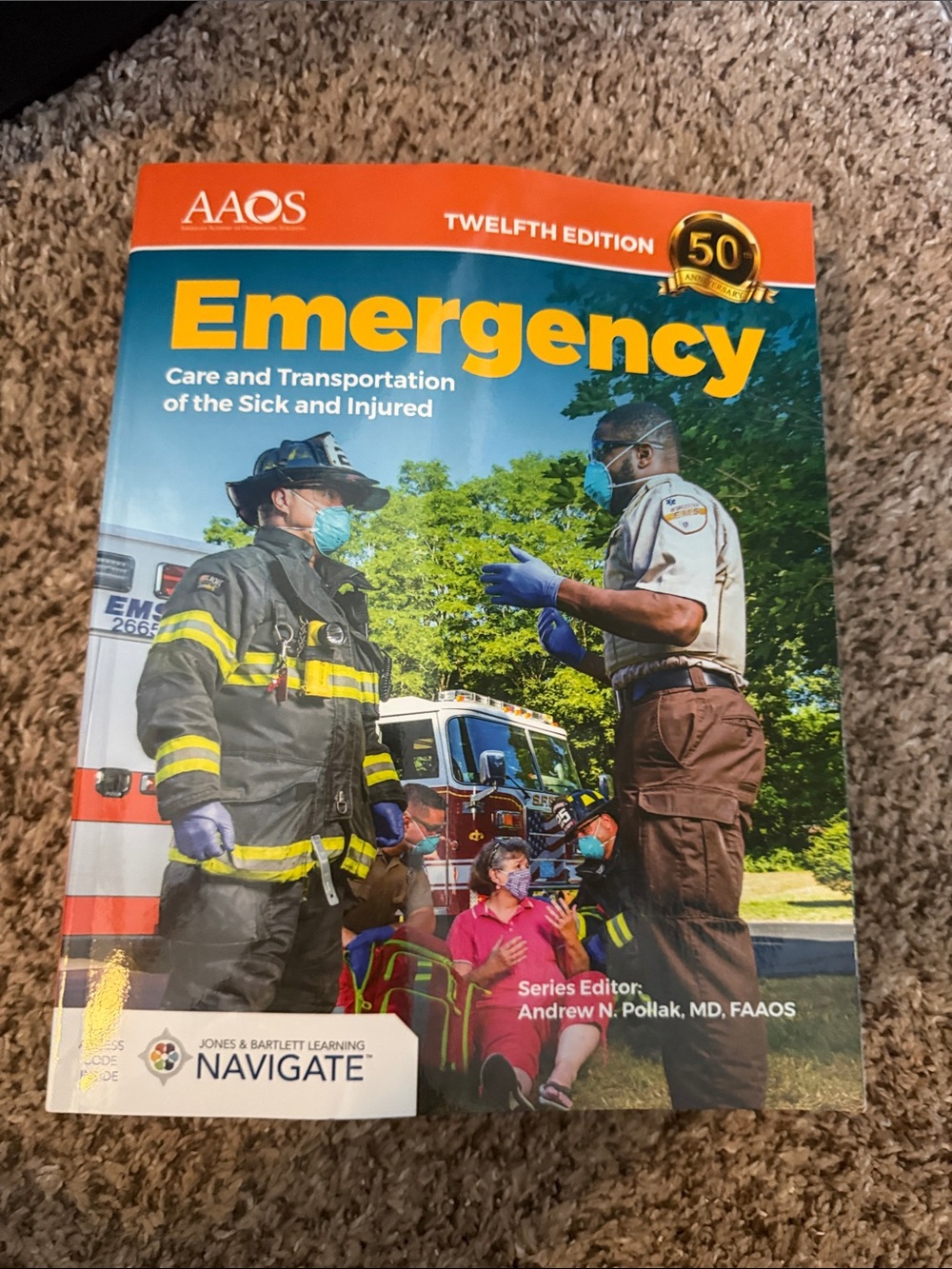 Emergency, 12th Edition - Blue/Orange Cover